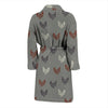 Chicken Pattern Print Design 01 Men Bathrobe-JORJUNE.COM