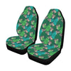 Chimpanzee Pattern Print Design 01 Car Seat Covers (Set of 2)-JORJUNE.COM