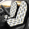 Chimpanzee Pattern Print Design 05 Car Seat Covers (Set of 2)-JORJUNE.COM