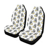 Chimpanzee Pattern Print Design 05 Car Seat Covers (Set of 2)-JORJUNE.COM