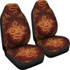 Chinese Dragons Gold Design Universal Fit Car Seat Covers