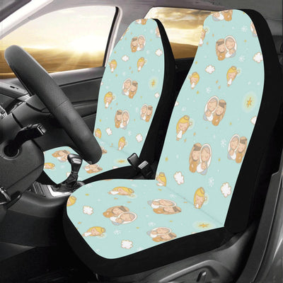 Christian Pattern Print Design 01 Car Seat Covers (Set of 2)-JORJUNE.COM