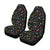 Christmas Light Pattern Print Design 04 Car Seat Covers (Set of 2)-JORJUNE.COM