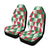 Christmas Tree Pattern Print Design 01 Car Seat Covers (Set of 2)-JORJUNE.COM