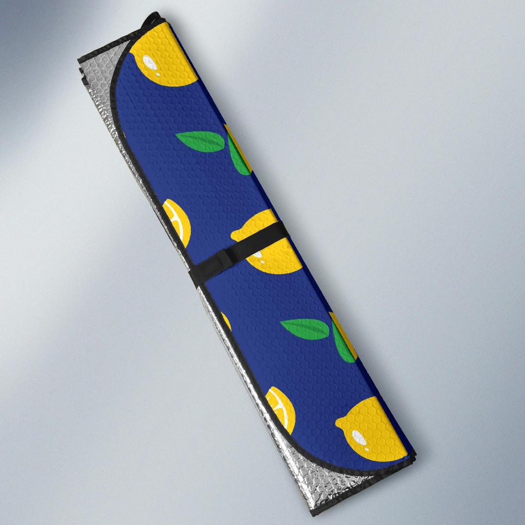 Citrus Pattern Print Design 02 Car Sun Shade-JORJUNE.COM