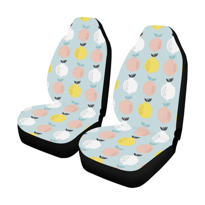 Citrus Pattern Print Design 03 Car Seat Covers (Set of 2)-JORJUNE.COM