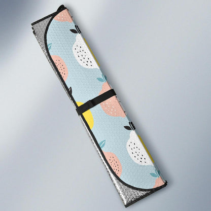 Citrus Pattern Print Design 03 Car Sun Shade-JORJUNE.COM