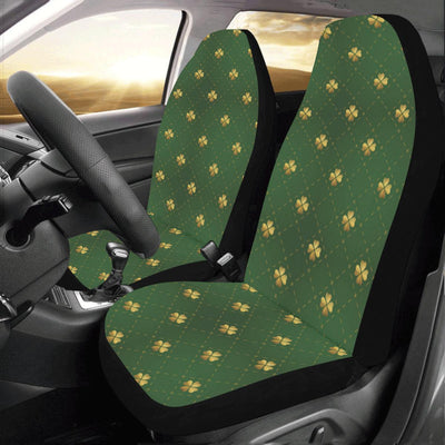 Clover Pattern Print Design 01 Car Seat Covers (Set of 2)-JORJUNE.COM