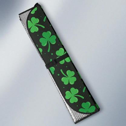 Clover Pattern Print Design 04 Car Sun Shade-JORJUNE.COM