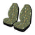 Clover St Patricks Pattern Print Design 03 Car Seat Covers (Set of 2)-JORJUNE.COM