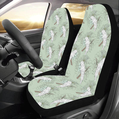 Cockatiel Pattern Print Design 01 Car Seat Covers (Set of 2)-JORJUNE.COM