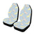 Cockatiel Pattern Print Design 03 Car Seat Covers (Set of 2)-JORJUNE.COM