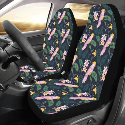 Cockatoo Pattern Print Design 03 Car Seat Covers (Set of 2)-JORJUNE.COM