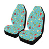 Cocktail Pattern Print Design 05 Car Seat Covers (Set of 2)-JORJUNE.COM