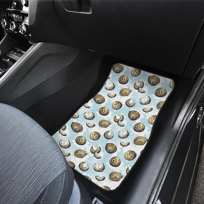 Coconut Pattern Print Design CN01 Car Floor Mats-JorJune