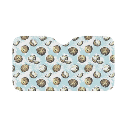 Coconut Pattern Print Design CN01 Car Sun Shade-JorJune