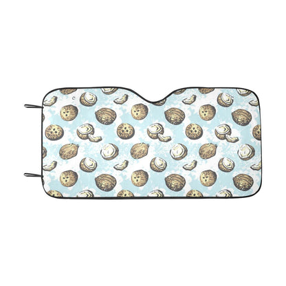Coconut Pattern Print Design CN01 Car Sun Shade-JorJune