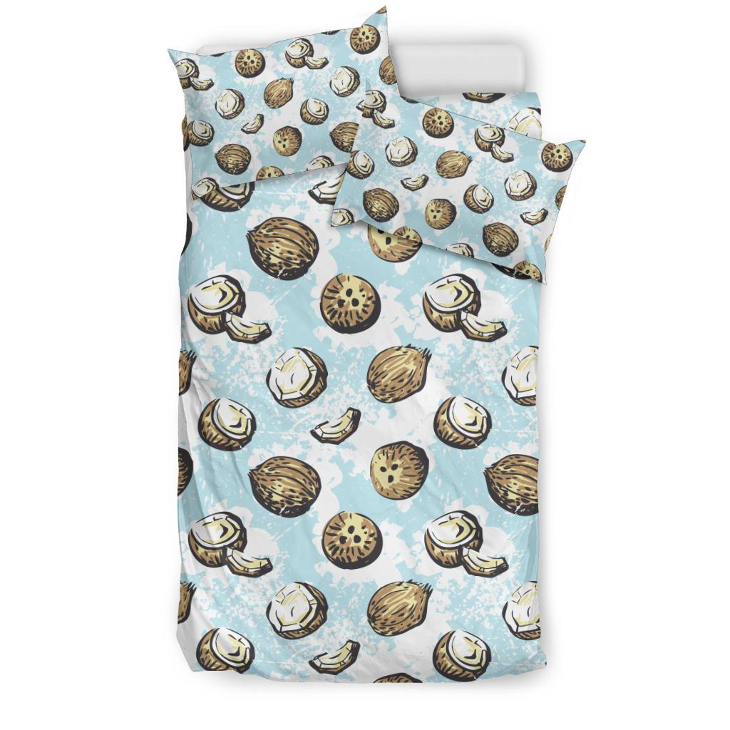 Coconut Pattern Print Design CN01 Duvet Cover Bedding Set-JORJUNE.COM