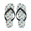 Coconut Pattern Print Design CN01 Flip Flops-JorJune