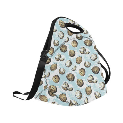Coconut Pattern Print Design CN01 Neoprene Lunch Bag-JorJune