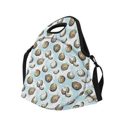 Coconut Pattern Print Design CN01 Neoprene Lunch Bag-JorJune