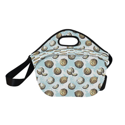 Coconut Pattern Print Design CN01 Neoprene Lunch Bag-JorJune