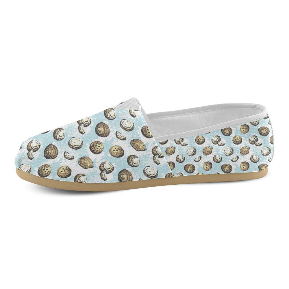 Coconut Pattern Print Design CN01 Women Casual Shoes-JorJune.com