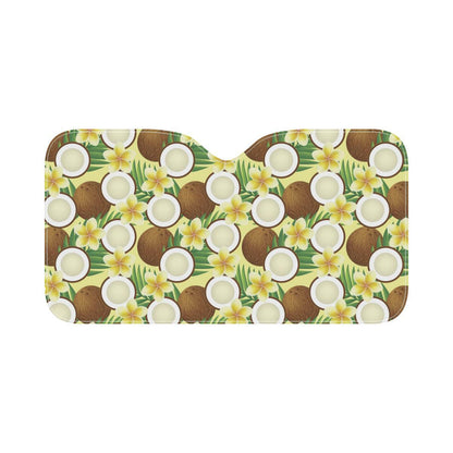 Coconut Pattern Print Design CN02 Car Sun Shade-JorJune