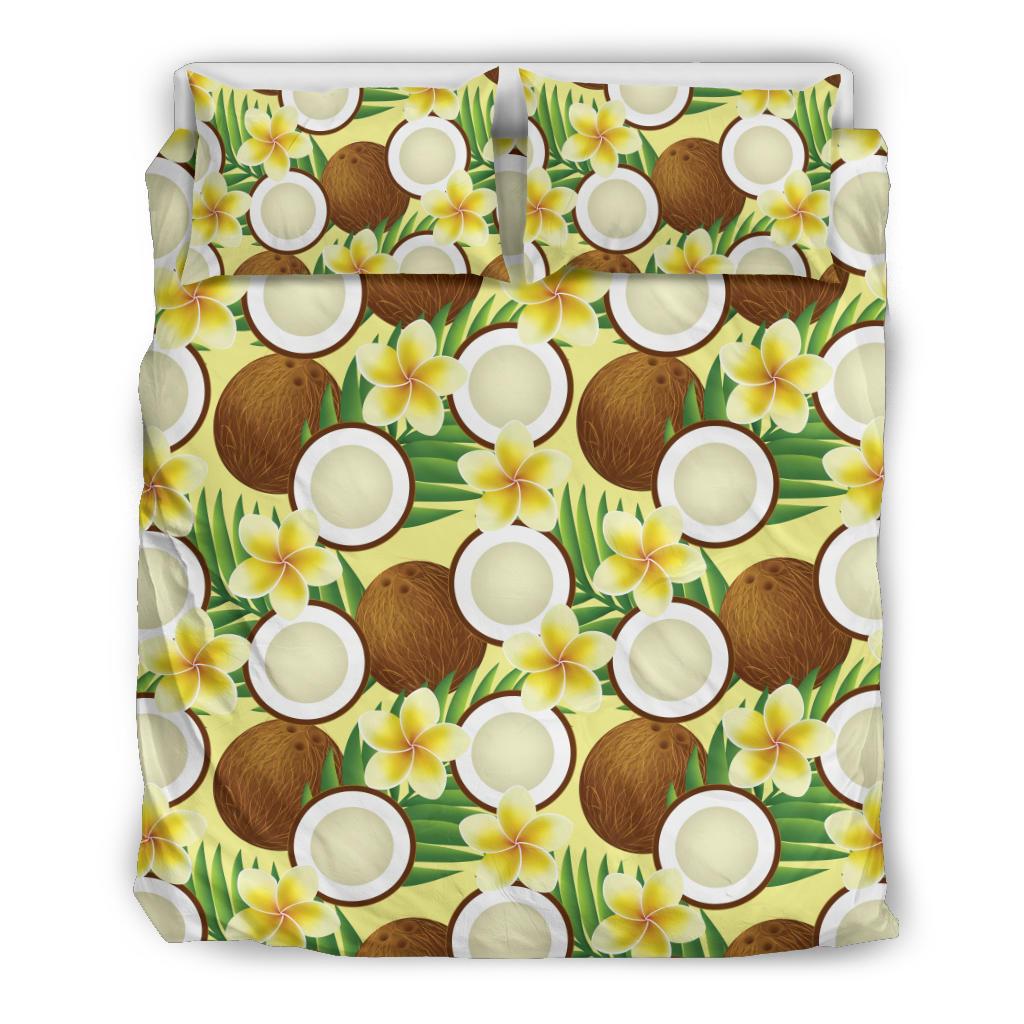 Coconut Pattern Print Design CN02 Duvet Cover Bedding Set-JORJUNE.COM