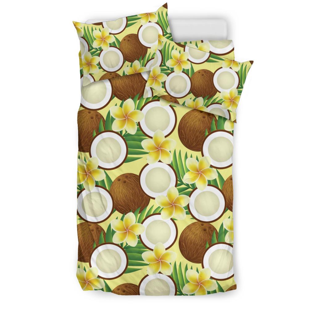 Coconut Pattern Print Design CN02 Duvet Cover Bedding Set-JORJUNE.COM