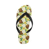 Coconut Pattern Print Design CN02 Flip Flops-JorJune