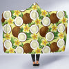 Coconut Pattern Print Design CN02 Hooded Blanket-JORJUNE.COM