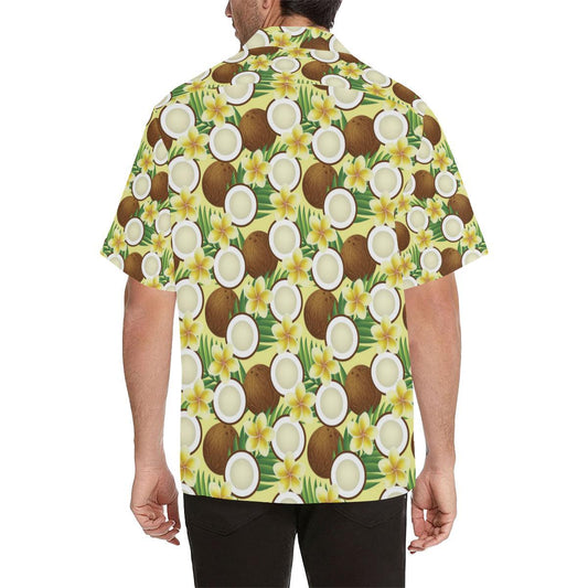 Coconut Pattern Print Design CN02 Men Hawaiian Shirt-JorJune