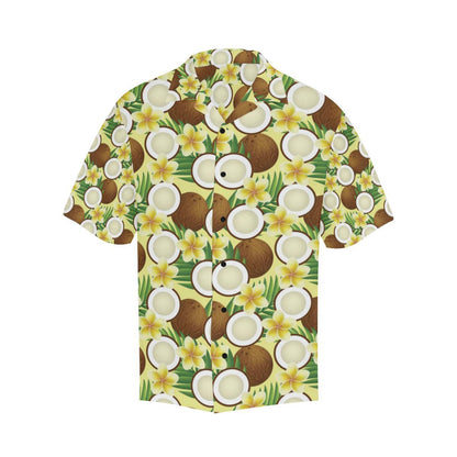 Coconut Pattern Print Design CN02 Men Hawaiian Shirt-JorJune