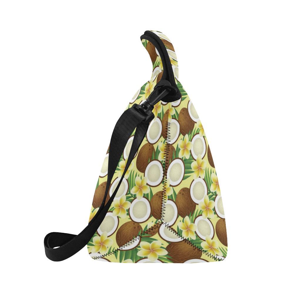 Coconut Pattern Print Design CN02 Neoprene Lunch Bag-JorJune