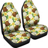 Coconut Pattern Print Design CN02 Universal Fit Car Seat Covers