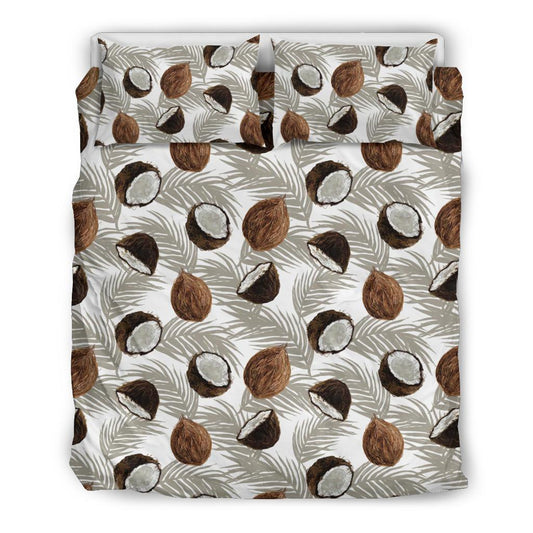 Coconut Pattern Print Design CN03 Duvet Cover Bedding Set-JORJUNE.COM