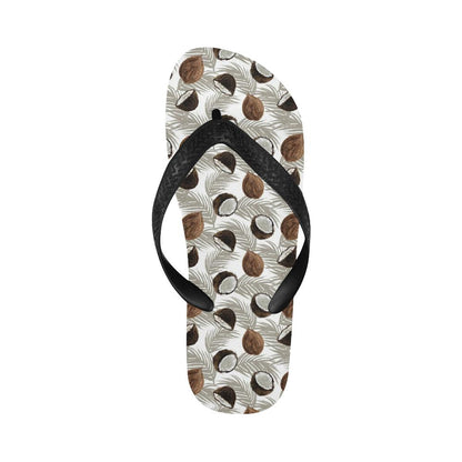 Coconut Pattern Print Design CN03 Flip Flops-JorJune