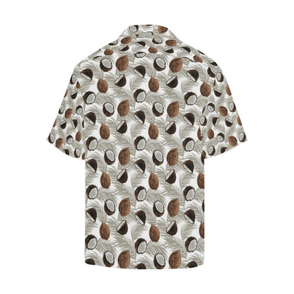 Coconut Pattern Print Design CN03 Men Hawaiian Shirt-JorJune
