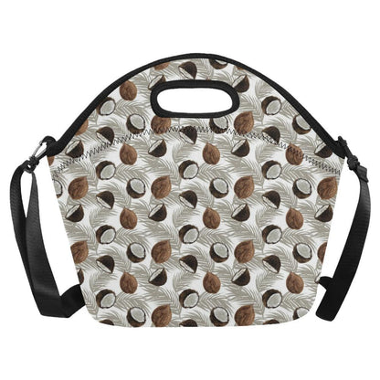 Coconut Pattern Print Design CN03 Neoprene Lunch Bag-JorJune