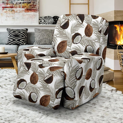 Coconut Pattern Print Design CN03 Recliner Slipcover-JORJUNE.COM