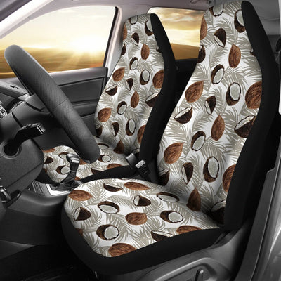 Coconut Pattern Print Design CN03 Universal Fit Car Seat Covers