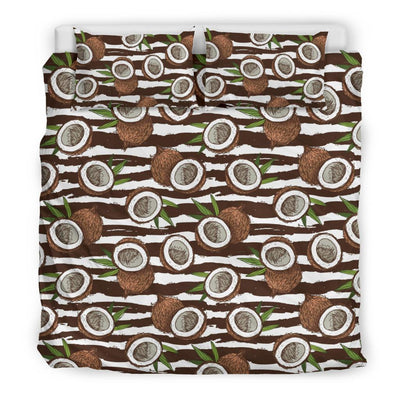 Coconut Pattern Print Design CN04 Duvet Cover Bedding Set-JORJUNE.COM