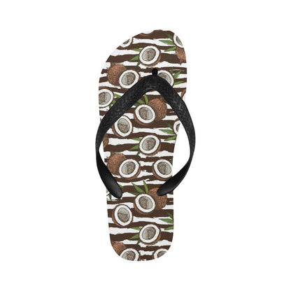 Coconut Pattern Print Design CN04 Flip Flops-JorJune