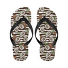 Coconut Pattern Print Design CN04 Flip Flops-JorJune