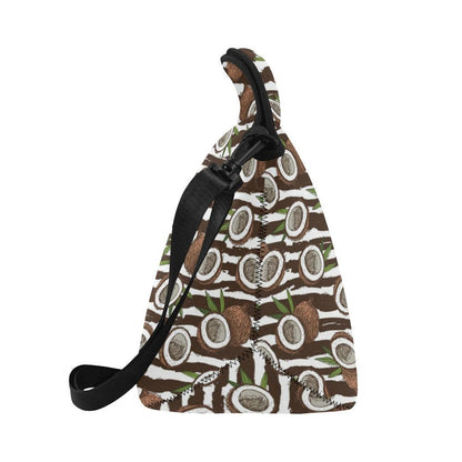 Coconut Pattern Print Design CN04 Neoprene Lunch Bag-JorJune