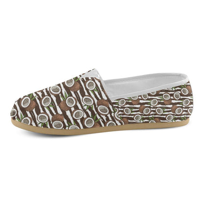 Coconut Pattern Print Design CN04 Women Casual Shoes-JorJune.com
