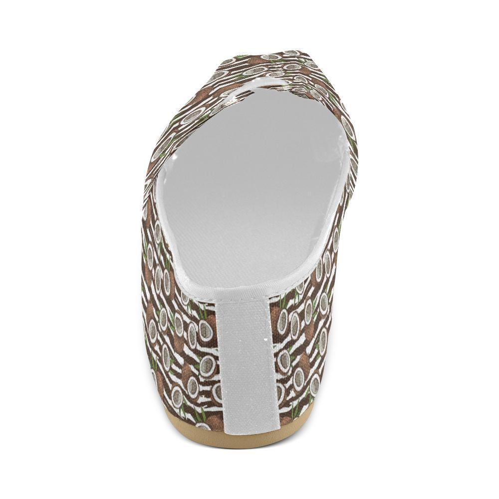 Coconut Pattern Print Design CN04 Women Casual Shoes-JorJune.com