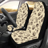 Coffee Pattern Print Design 05 Car Seat Covers (Set of 2)-JORJUNE.COM