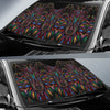 Colorful Art Wolf Car Sun Shade-JorJune